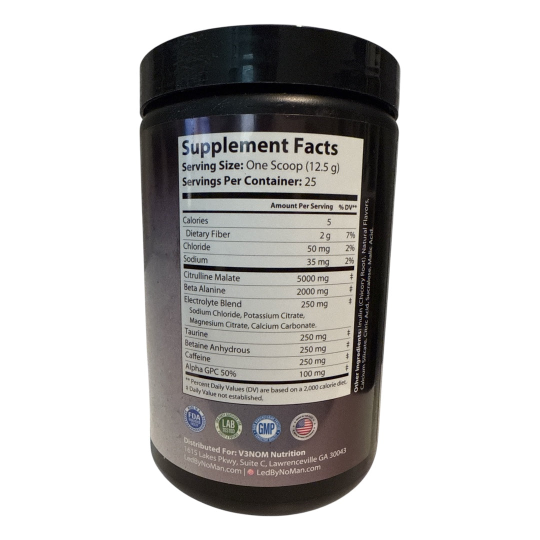 V3: Pre-Workout (250mg of Caffeine) -Blast Off