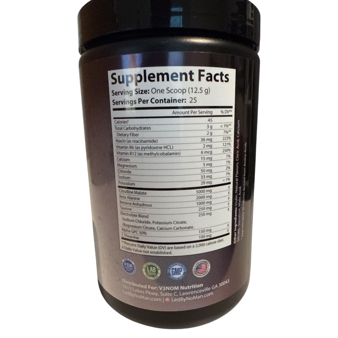 V3: Pre-Workout (Pump/Non-Stem) -Cherry Bomb